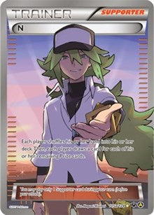 N (105a/124) (Alternate Art Promo) [XY: Fates Collide] | Rock City Comics