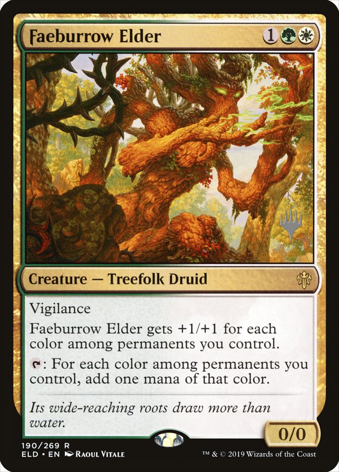 Faeburrow Elder (Promo Pack) [Throne of Eldraine Promos] | Rock City Comics