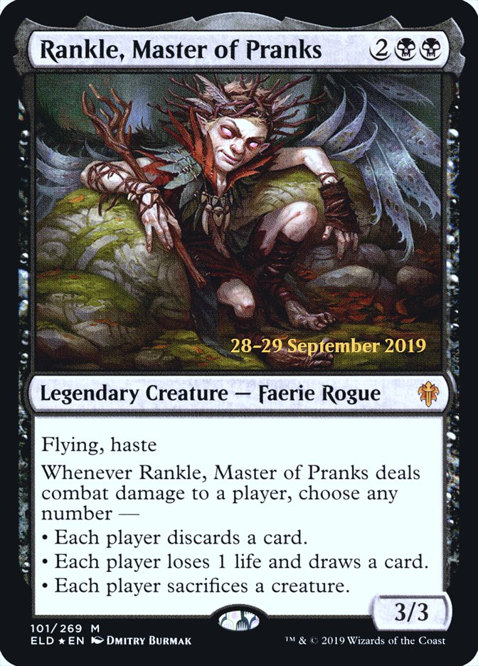 Rankle, Master of Pranks  [Throne of Eldraine Prerelease Promos] | Rock City Comics