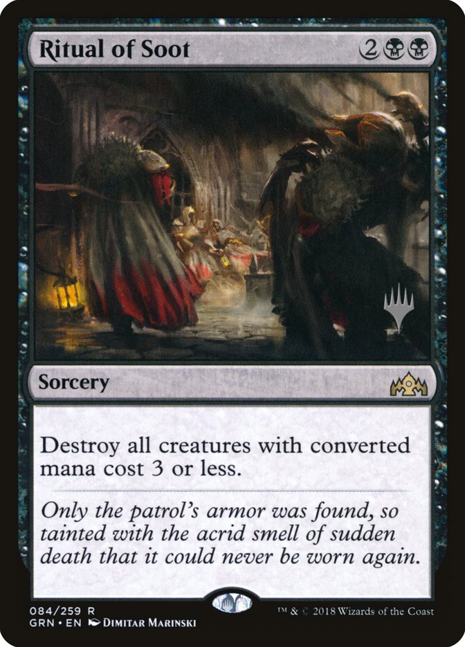 Ritual of Soot (Promo Pack) [Guilds of Ravnica Promos] | Rock City Comics