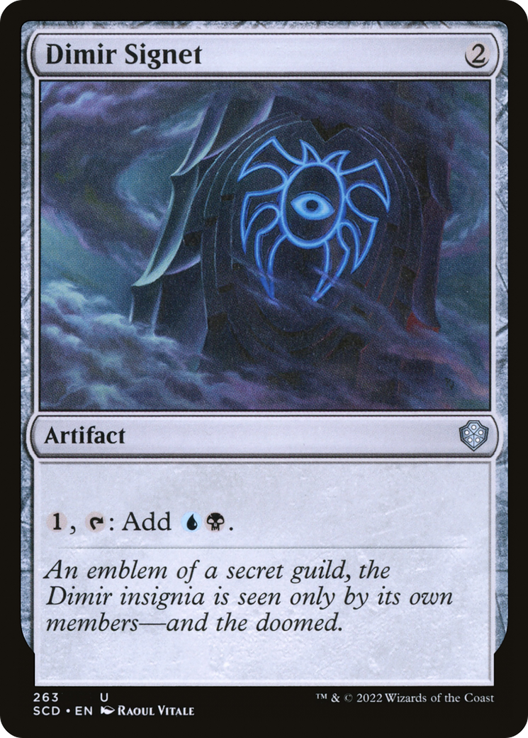 Dimir Signet [Starter Commander Decks] | Rock City Comics