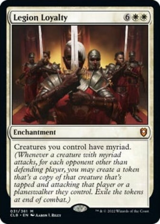 Legion Loyalty [Commander Legends: Battle for Baldur's Gate] | Rock City Comics