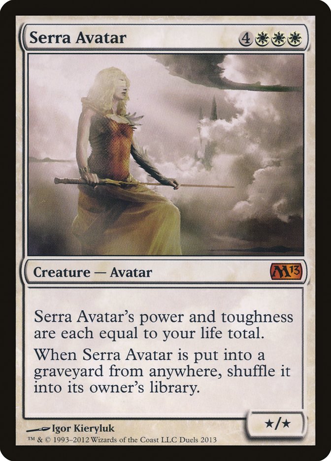 Serra Avatar (Duels of the Planeswalkers Promos) [Duels of the Planeswalkers Promos 2012] | Rock City Comics