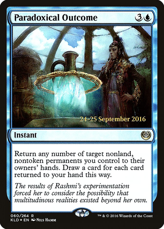 Paradoxical Outcome  [Kaladesh Prerelease Promos] | Rock City Comics