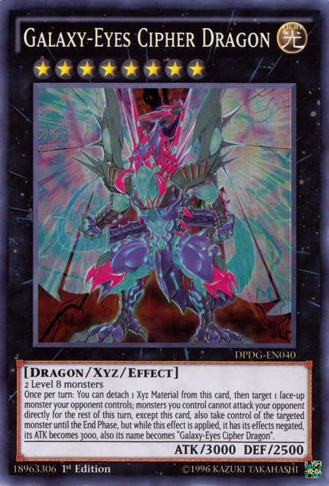 Galaxy-Eyes Cipher Dragon [DPDG-EN040] Super Rare | Rock City Comics