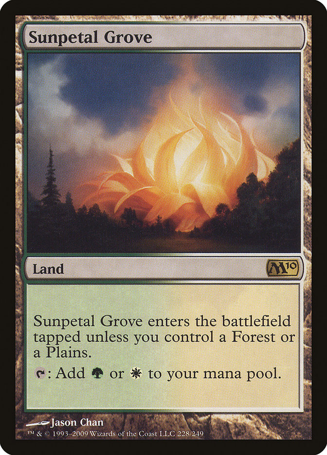 Sunpetal Grove [Magic 2010] | Rock City Comics