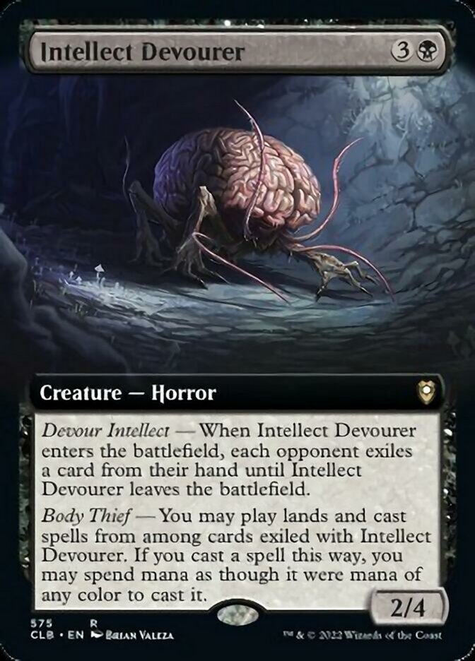 Intellect Devourer (Extended Art) [Commander Legends: Battle for Baldur's Gate] | Rock City Comics