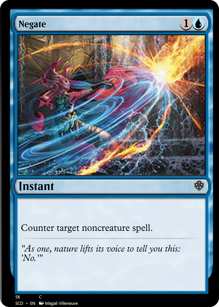 Negate [Starter Commander Decks] | Rock City Comics