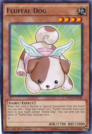 Fluffal Dog [MP15-EN140] Rare | Rock City Comics