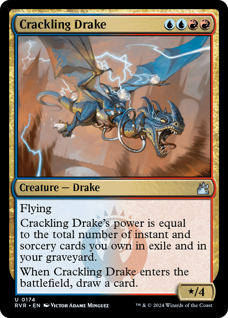 Crackling Drake [Ravnica Remastered] | Rock City Comics