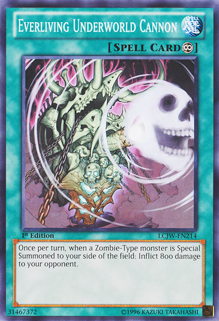 Everliving Underworld Cannon [LCJW-EN214] Common | Rock City Comics