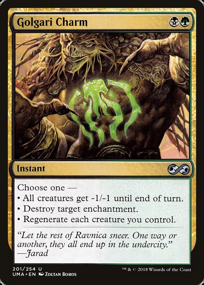 Golgari Charm [Ultimate Masters] | Rock City Comics