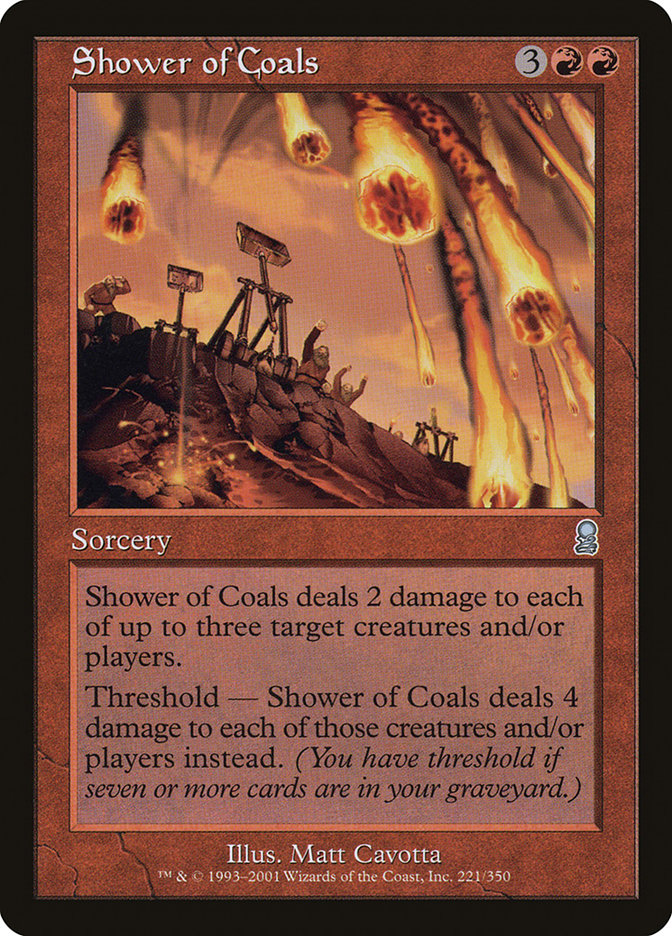 Shower of Coals [Odyssey] | Rock City Comics