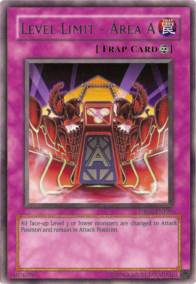 Level Limit - Area A [DR04-EN120] Rare | Rock City Comics