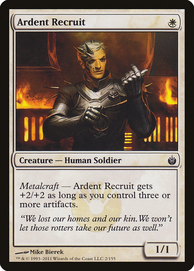 Ardent Recruit [Mirrodin Besieged] | Rock City Comics