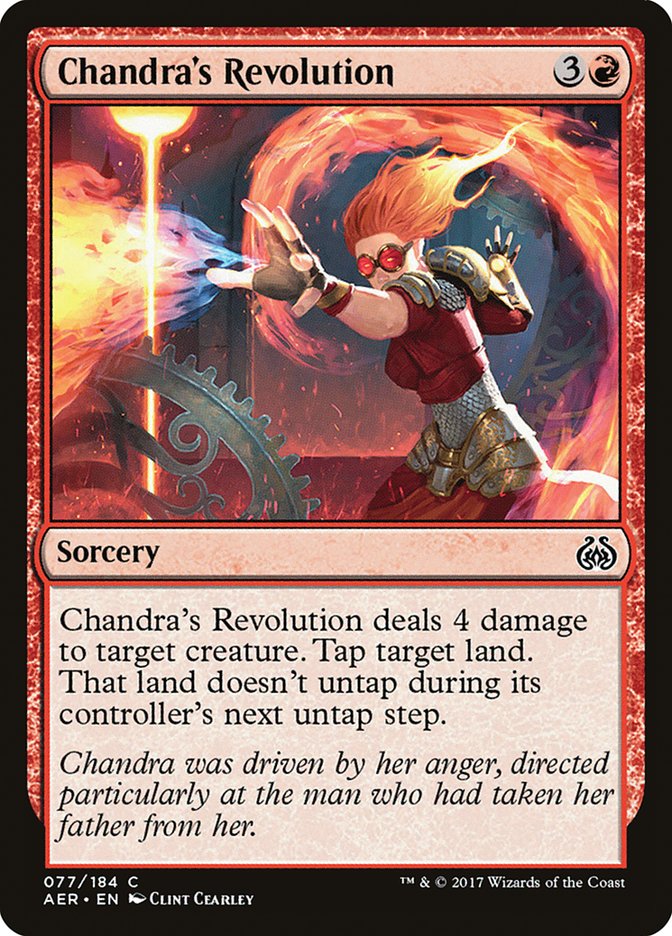 Chandra's Revolution [Aether Revolt] | Rock City Comics