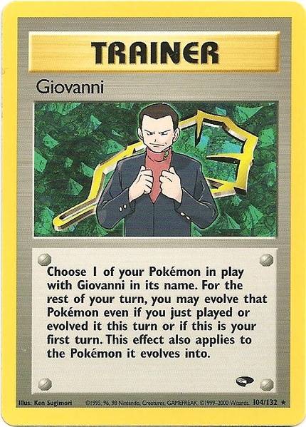 Giovanni (104/132) [Gym Challenge Unlimited] | Rock City Comics