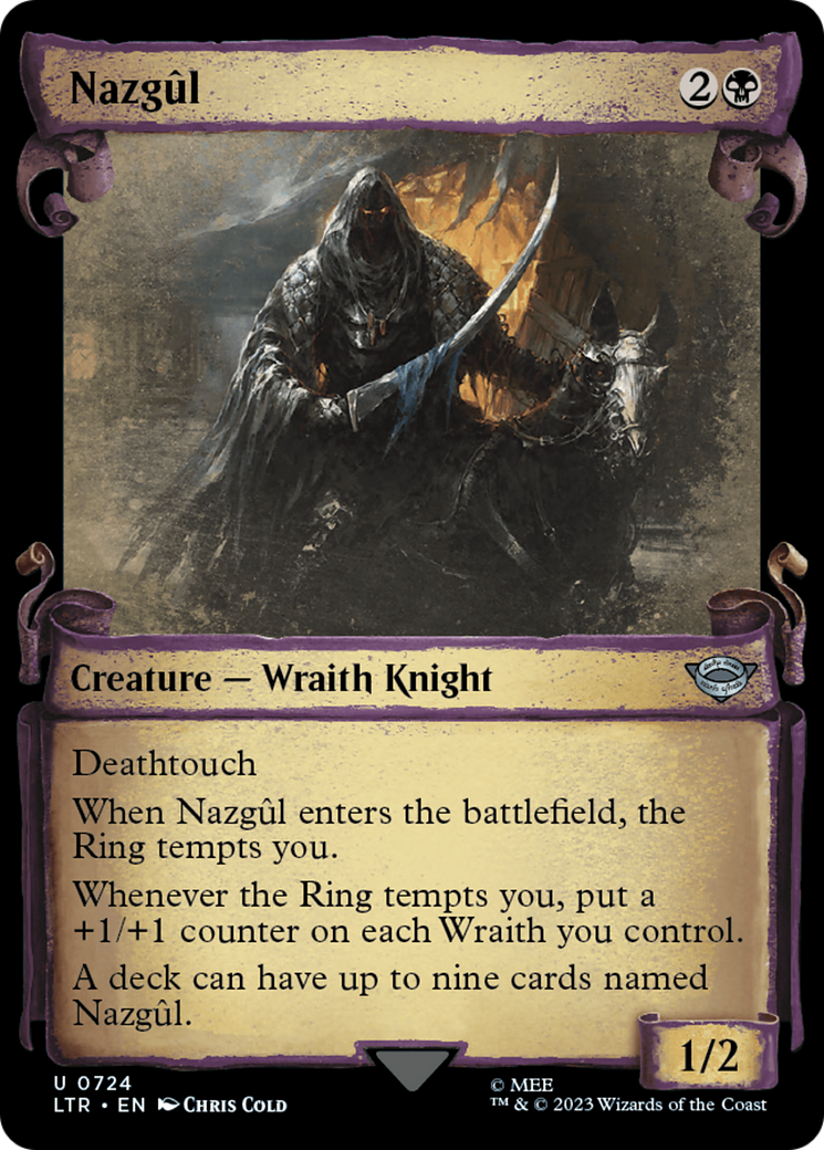 Nazgul (0724) [The Lord of the Rings: Tales of Middle-Earth Showcase Scrolls] | Rock City Comics