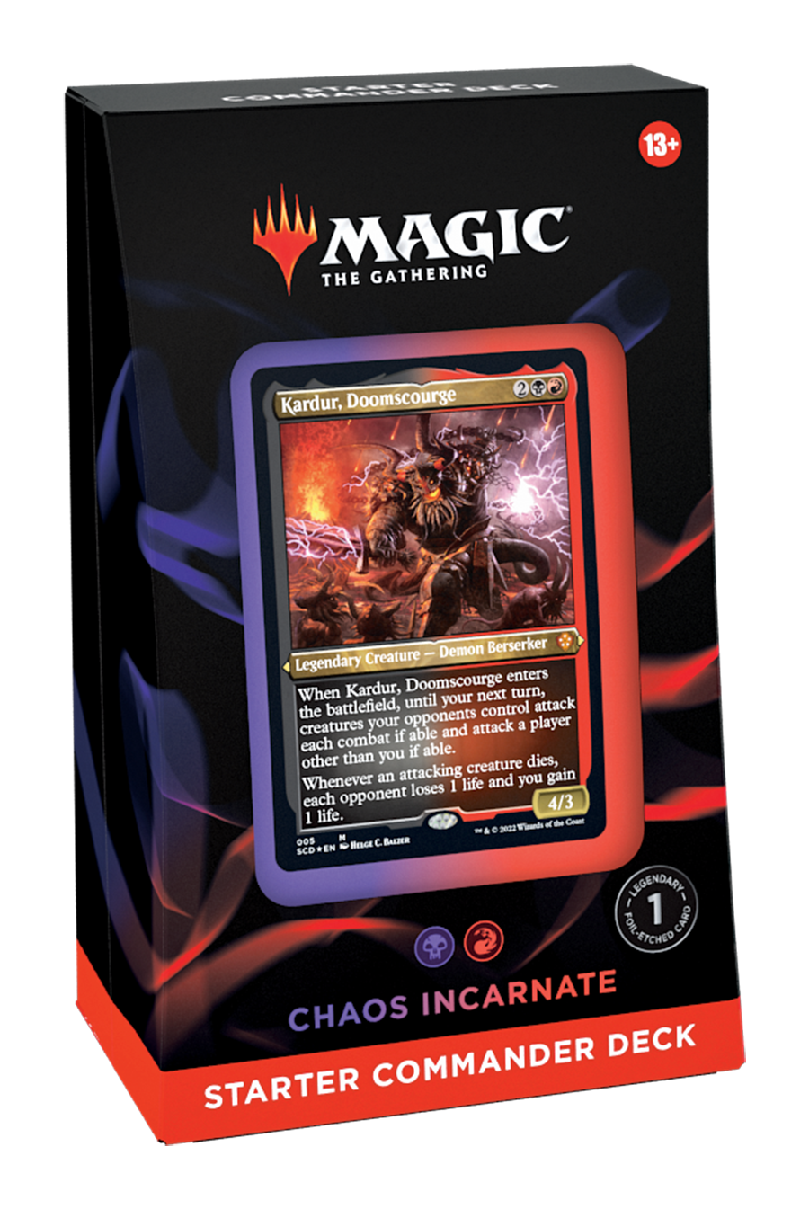 Starter Commander Deck (Chaos Incarnate) | Rock City Comics