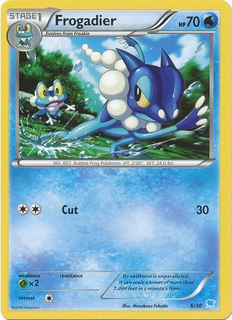 Frogadier (6/30) [XY: Trainer Kit 3 - Suicune] | Rock City Comics