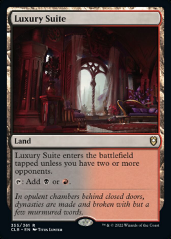 Luxury Suite [Commander Legends: Battle for Baldur's Gate] | Rock City Comics