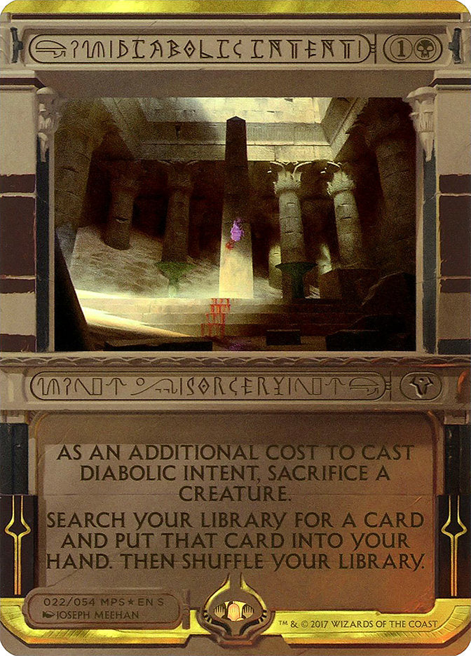 Diabolic Intent (Invocation) [Amonkhet Invocations] | Rock City Comics