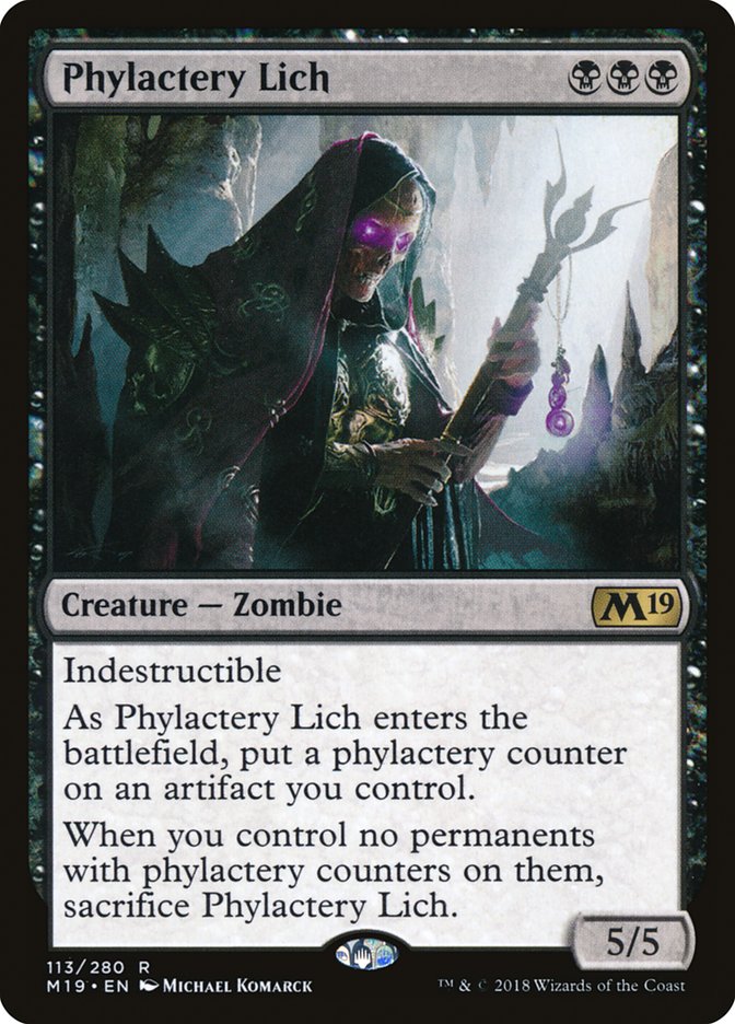 Phylactery Lich [Core Set 2019] | Rock City Comics