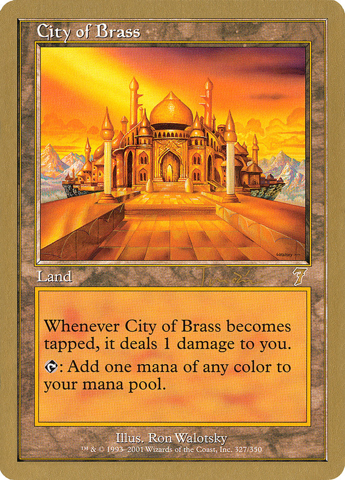 City of Brass (Jan Tomcani) [World Championship Decks 2001] | Rock City Comics