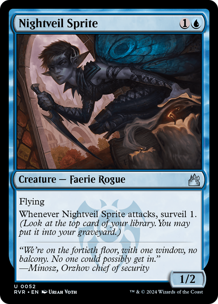 Nightveil Sprite [Ravnica Remastered] | Rock City Comics