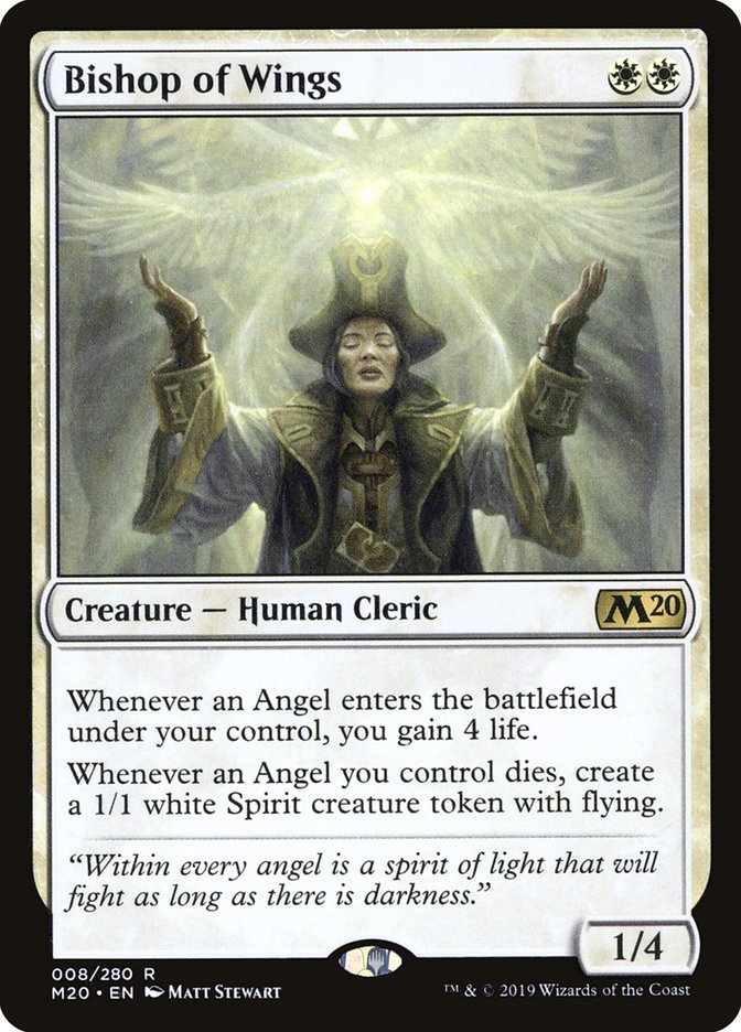 Bishop of Wings [Core Set 2020] | Rock City Comics