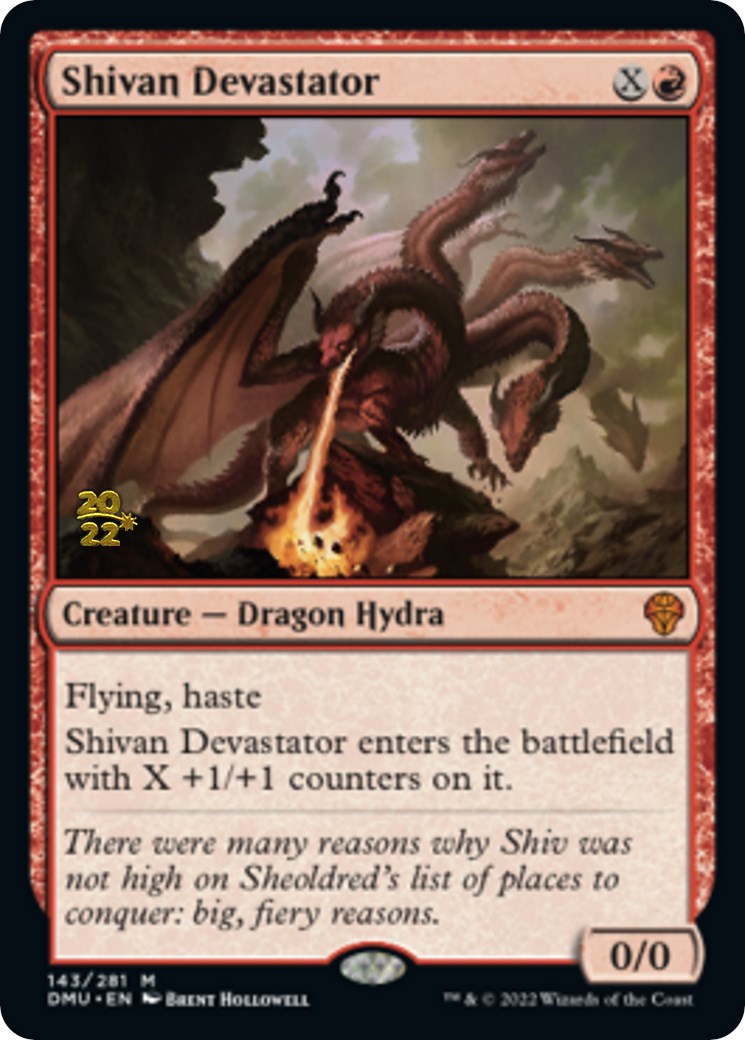 Shivan Devastator [Dominaria United Prerelease Promos] | Rock City Comics