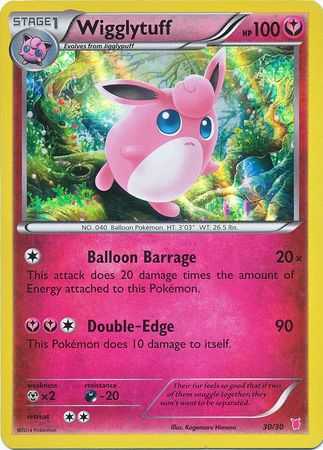 Wigglytuff (30/30) [XY: Trainer Kit 1 - Wigglytuff] | Rock City Comics