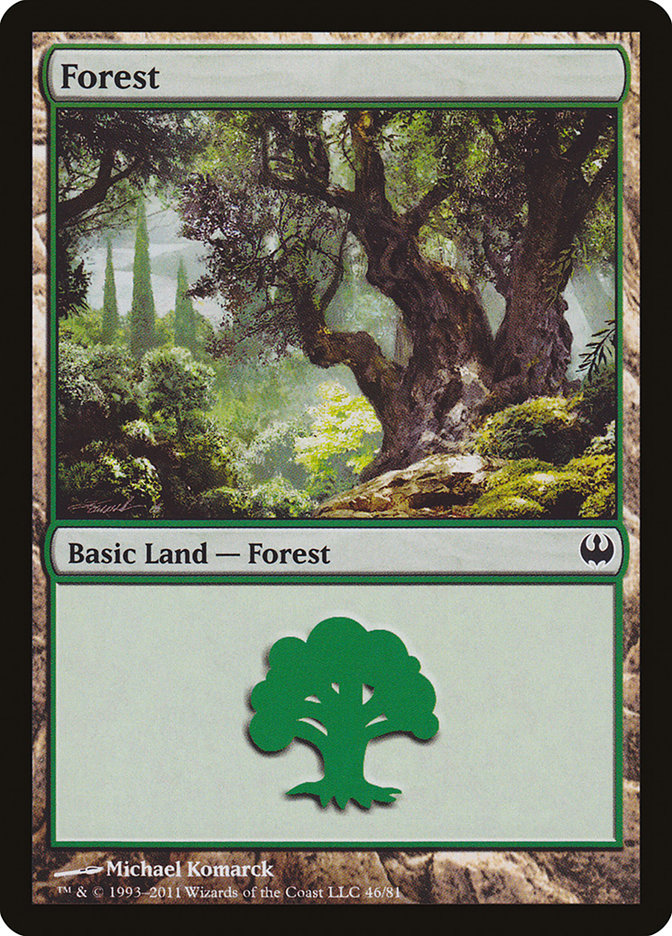 Forest (46) [Duel Decks: Knights vs. Dragons] | Rock City Comics