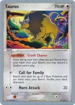 Tauros (12/100) (Empotech - Dylan Lefavour) [World Championships 2008] | Rock City Comics