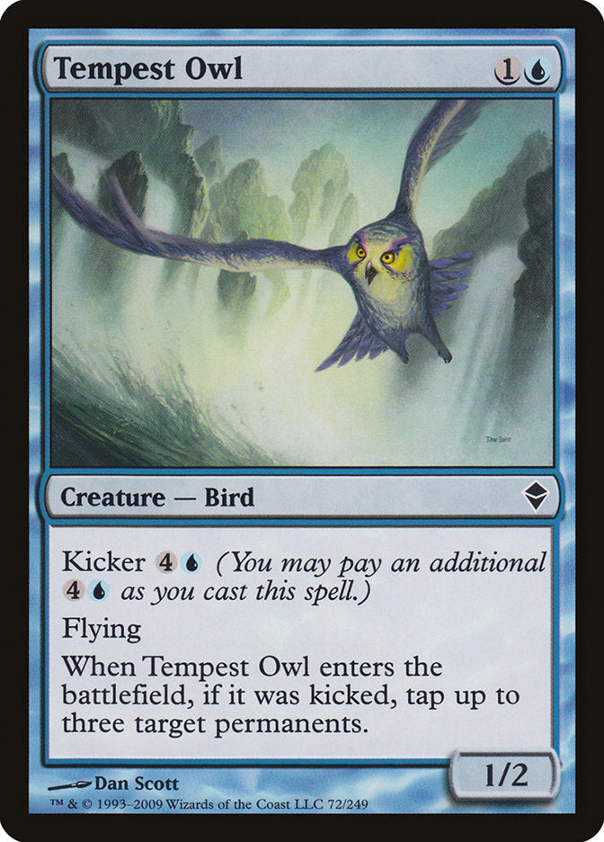 Tempest Owl [Zendikar] | Rock City Comics