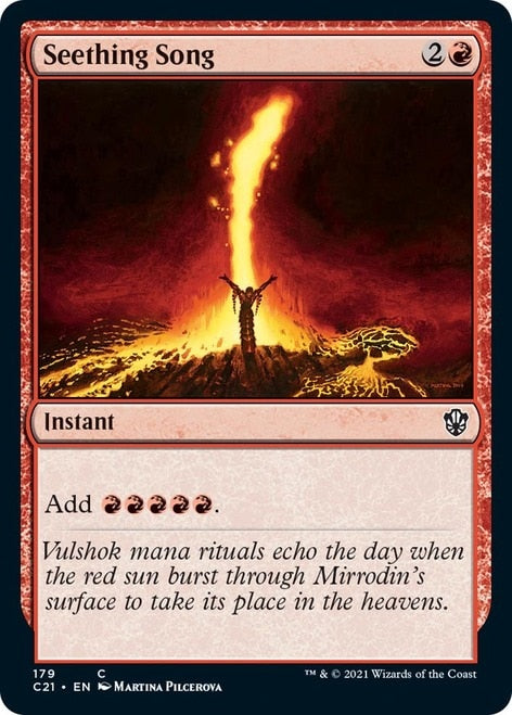 Seething Song [Commander 2021] | Rock City Comics