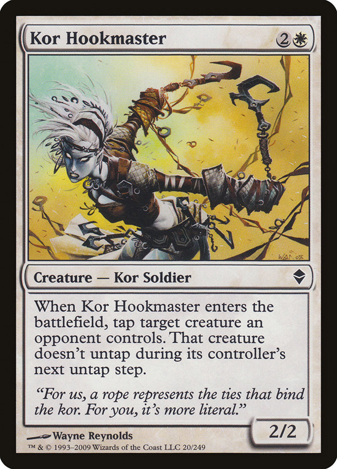 Kor Hookmaster [Zendikar] | Rock City Comics