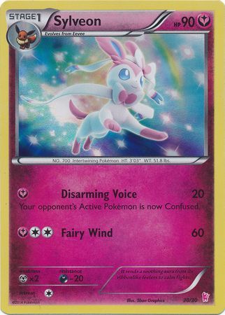 Sylveon (30/30) [XY: Trainer Kit - Sylveon] | Rock City Comics