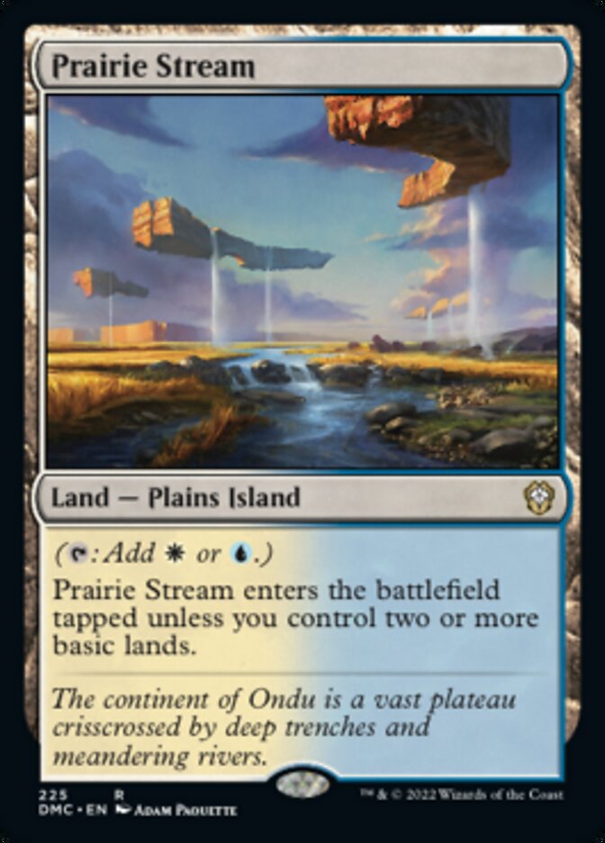 Prairie Stream [Dominaria United Commander] | Rock City Comics