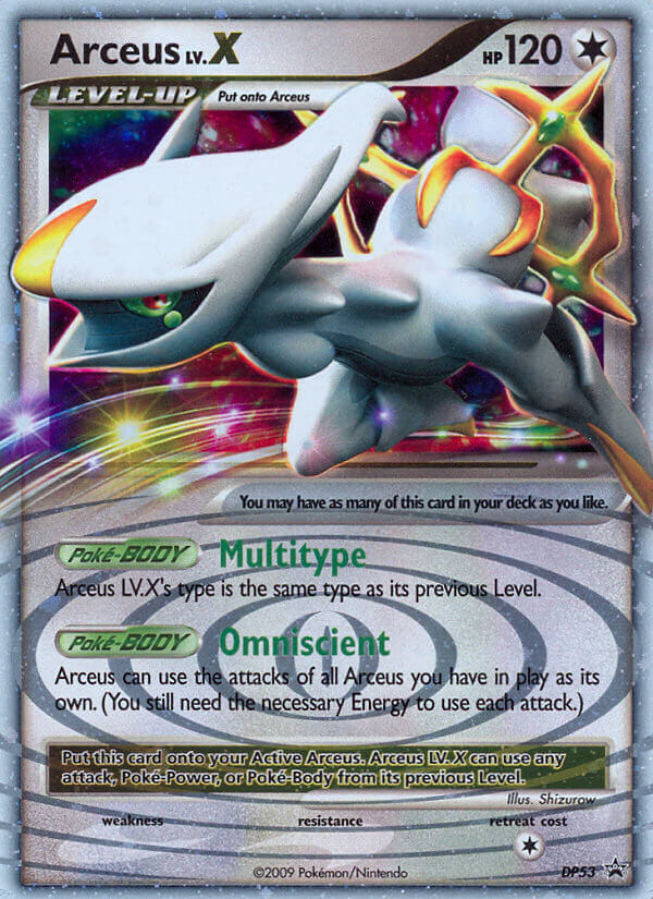 Arceus Lv.X (DP53) [Diamond & Pearl: Black Star Promos] | Rock City Comics