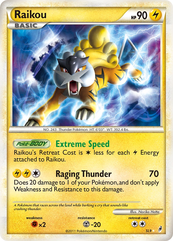 Raikou (SL9) [HeartGold & SoulSilver: Call of Legends] | Rock City Comics