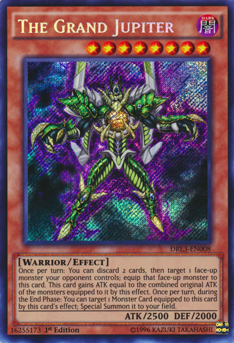 The Grand Jupiter [DRL3-EN008] Secret Rare | Rock City Comics