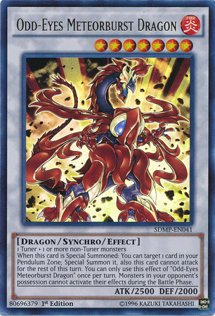 Odd-Eyes Meteorburst Dragon [SDMP-EN041] Ultra Rare | Rock City Comics