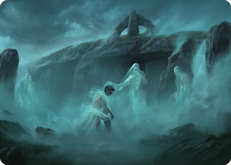 Fog on the Barrow-Downs Art Card [The Lord of the Rings: Tales of Middle-earth Art Series] | Rock City Comics