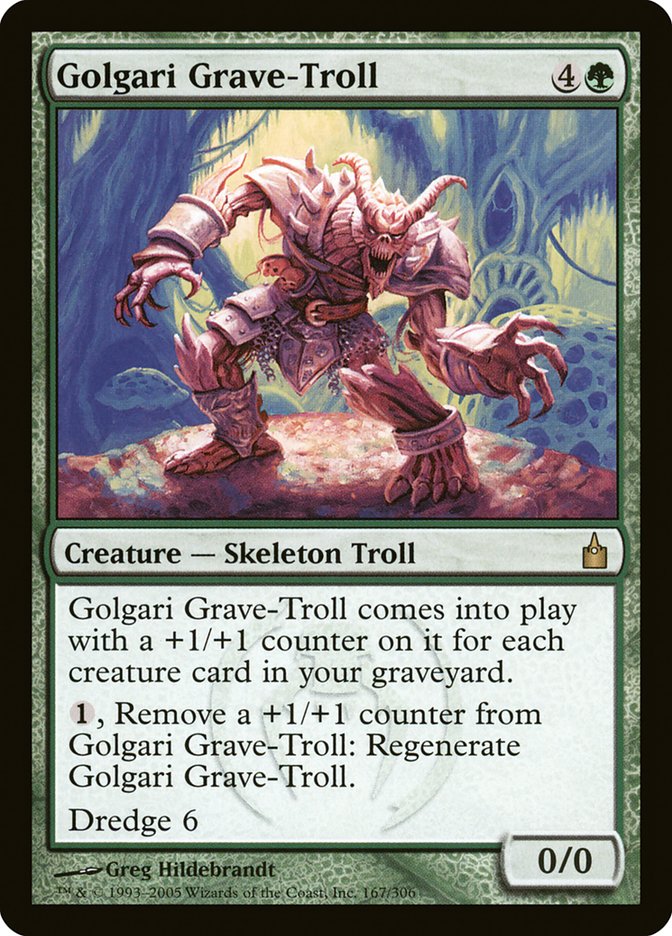 Golgari Grave-Troll [Ravnica: City of Guilds] | Rock City Comics