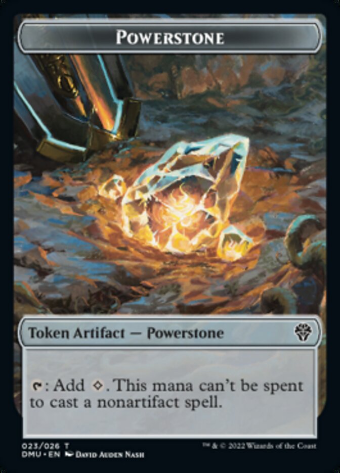 Powerstone Token [Dominaria United Tokens] | Rock City Comics