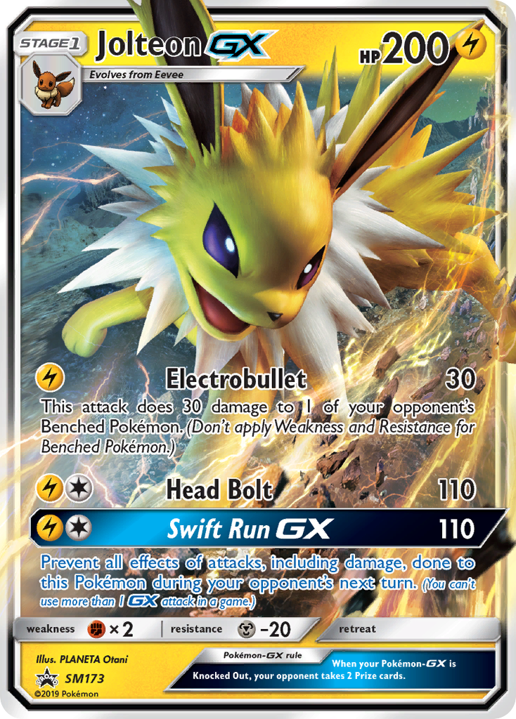 Jolteon GX (SM173) [Sun & Moon: Black Star Promos] | Rock City Comics