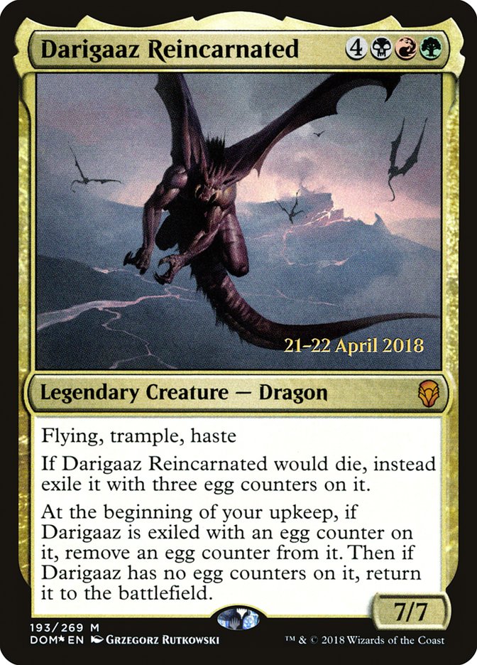 Darigaaz Reincarnated  [Dominaria Prerelease Promos] | Rock City Comics