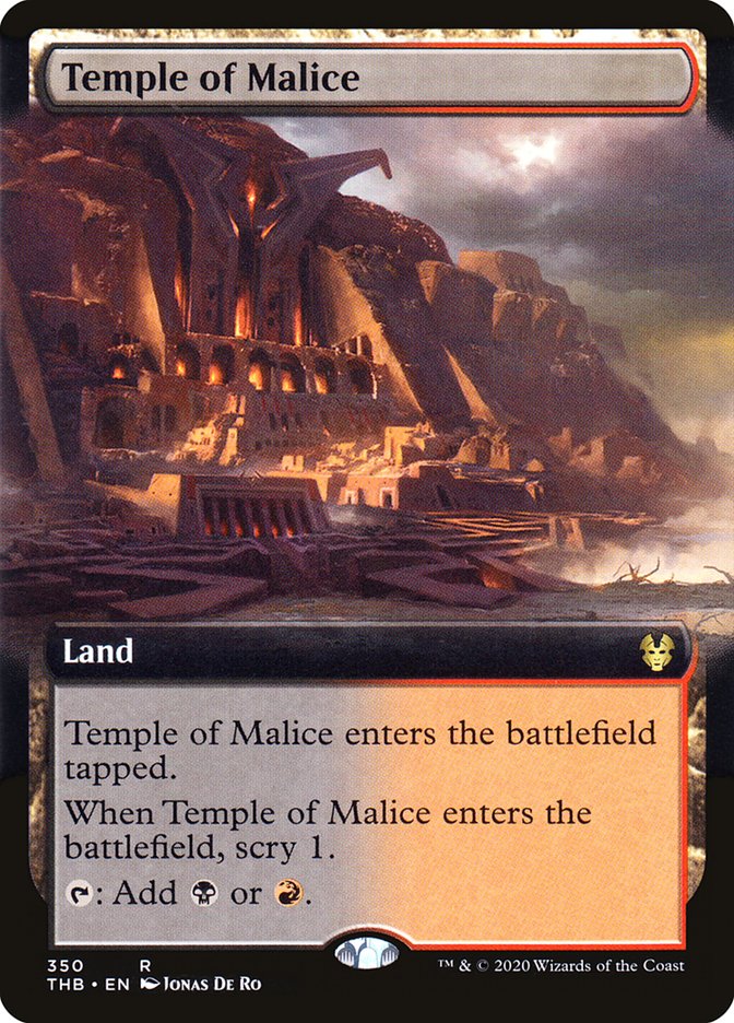 Temple of Malice (Extended) [Theros Beyond Death] | Rock City Comics