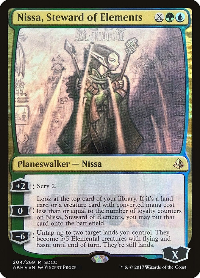 Nissa, Steward of Elements [San Diego Comic-Con 2017] | Rock City Comics